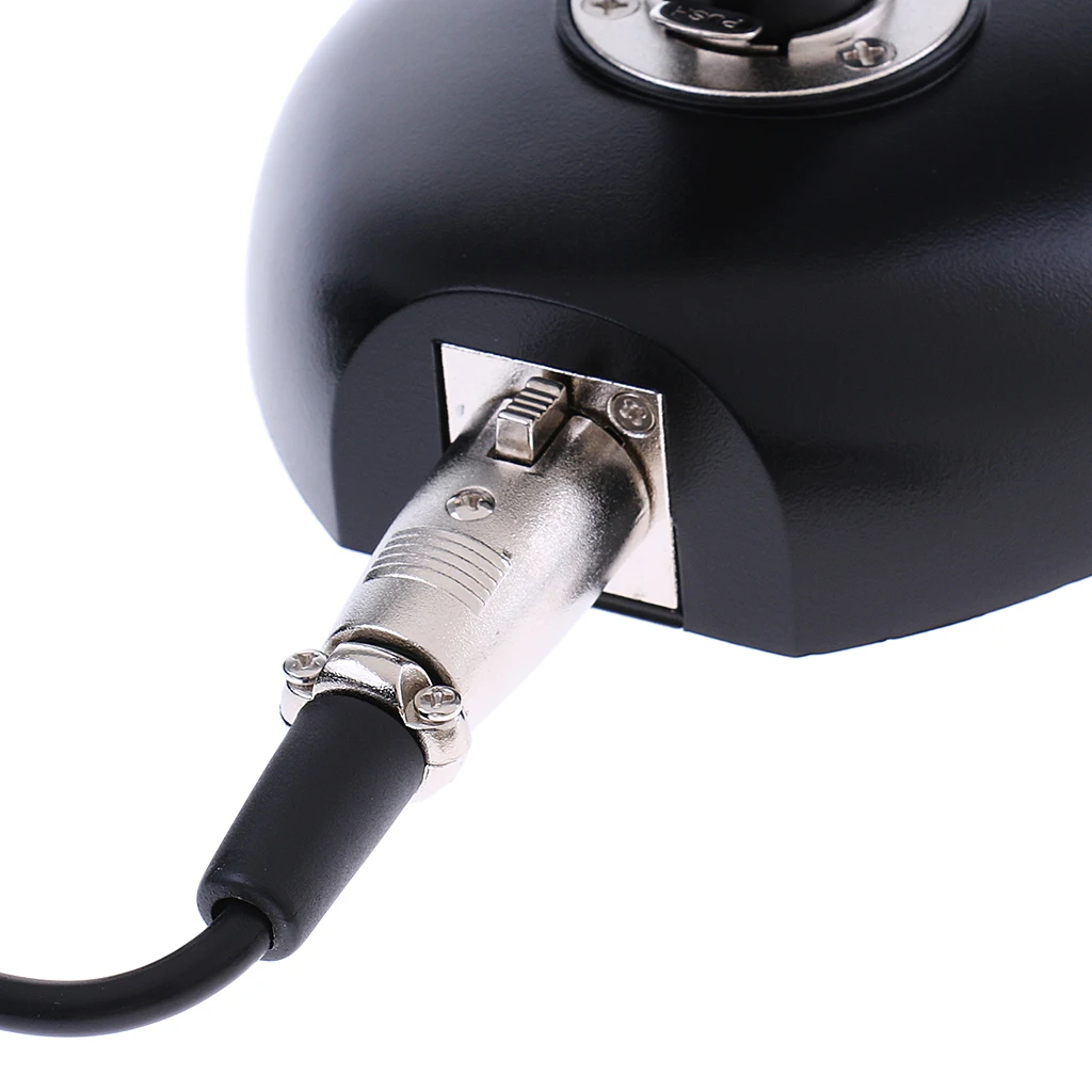 Flexible Gooseneck Conference Mic Condenser Microphone Desktop Standing w/ Mic Cover