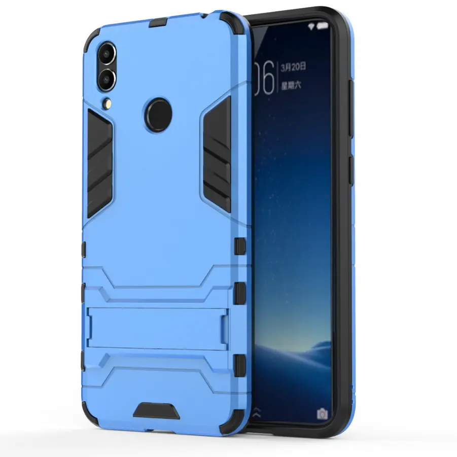 

Hybrid Armor Cases For Huawei Honor 8C Case with stand ShockProof Full Protector Phone Cover For Huawei honor8c 8c
