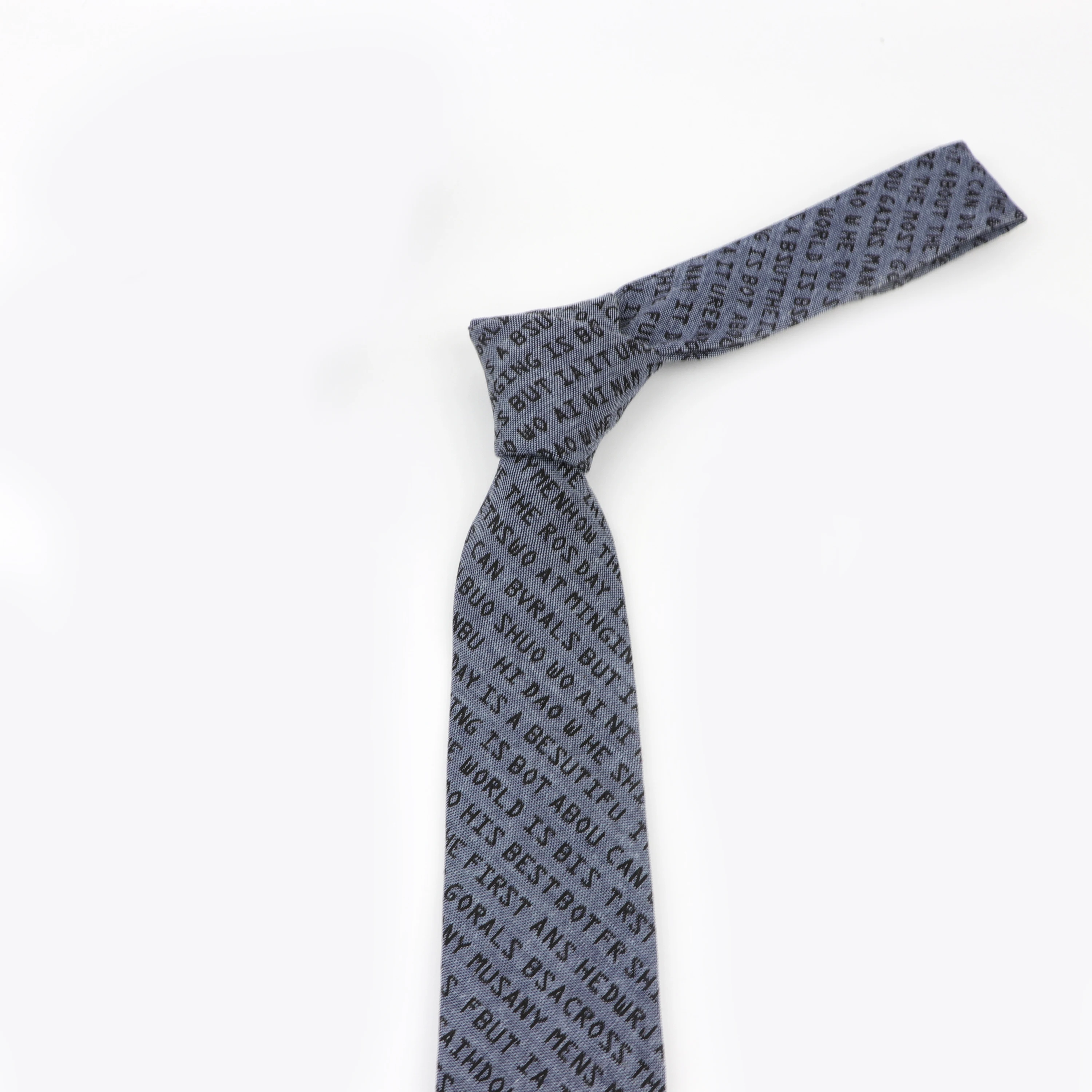 Галстук с рисунком букв, ширина 7 см, хлопковый галстук, повседневные разноцветные галстуки, модный Индивидуальный мужской галстук