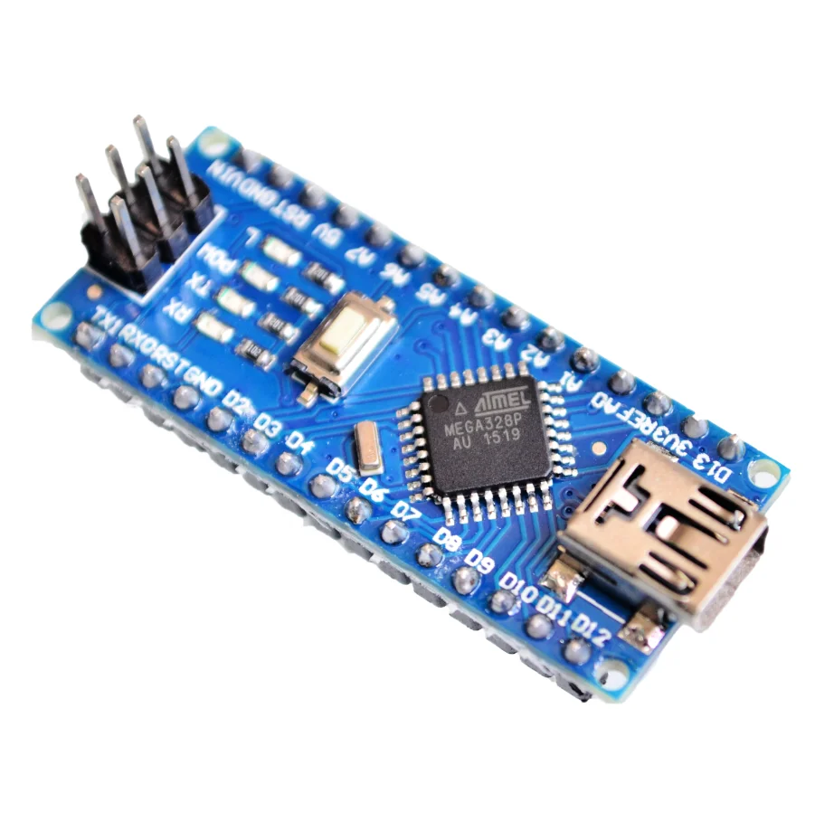 Плата микроконтроллера Nano V3.0 3 0 ATmega328 ATmega328P плата CH340 для Arduino сменный USB кабель