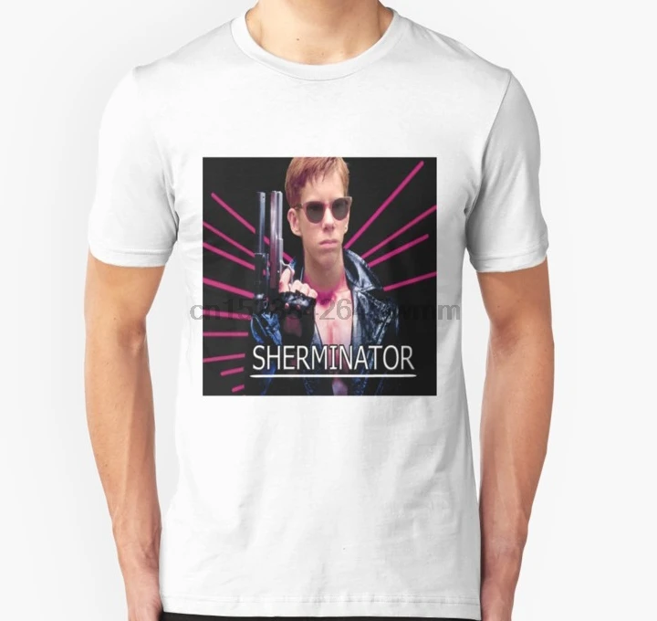Men tshirt Short sleeve Sherminator Unisex T Shirt tee tops Women t-shirt | Мужская одежда