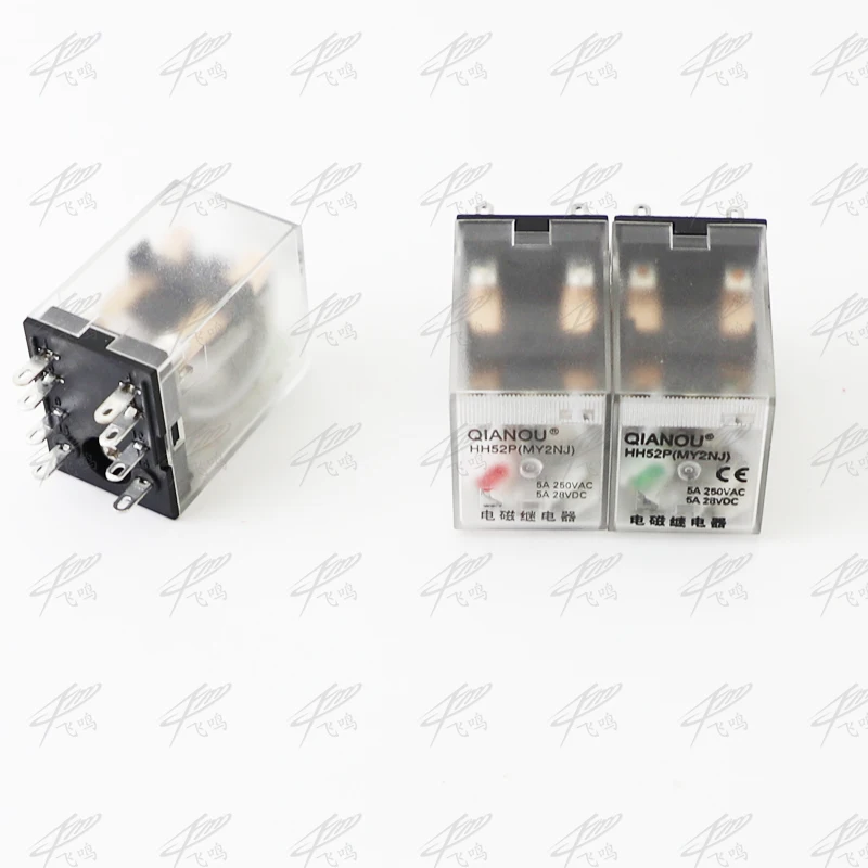 Free Shipping MY2P HH52P MY2NJ Relay Coil General DPDT Micro Mini Electromagnetic Switch with LED AC 110V 220V DC 12V 24V | Обустройство