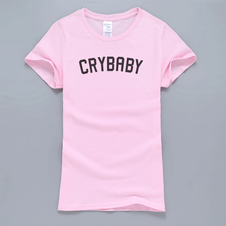 Кавайная футболка Cry Baby для женщин новинка 2019 Стильная летняя женская