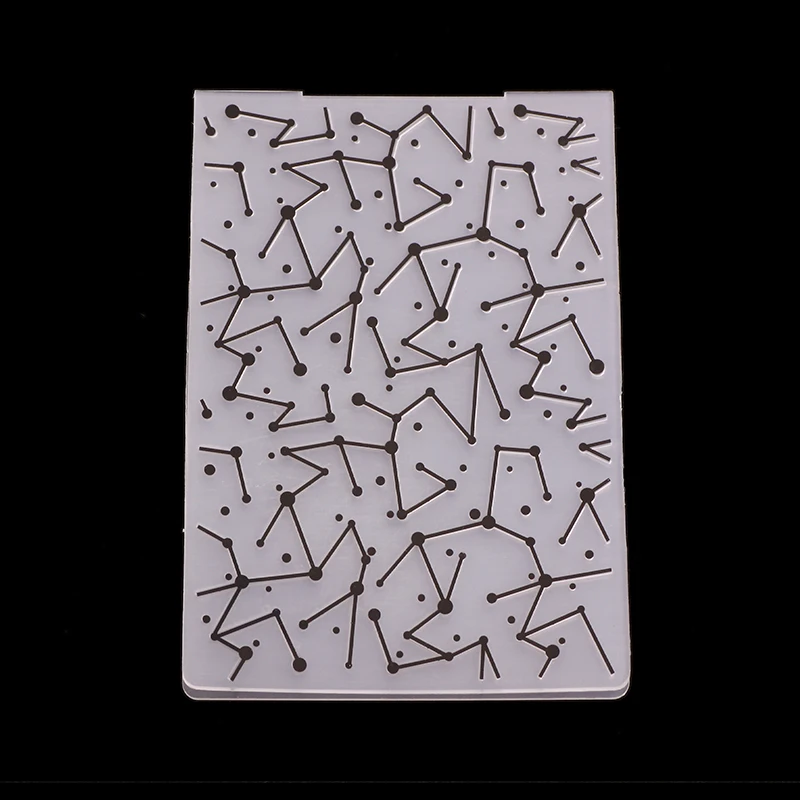 

Creative Pattern Embossing Folder Stencils for DIY Scrapbooking Plastic Handmade Template Crafts Art Diary Decor Painting Tool