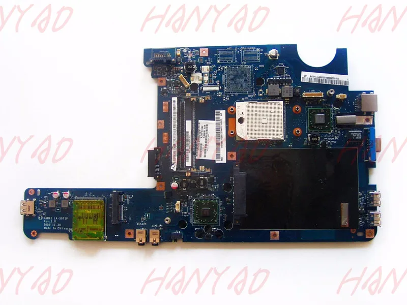 NAWA1 LA-5971P لينوفو G455 اللوحة المحمول FRU 102000804 DDR2 اللوحة
