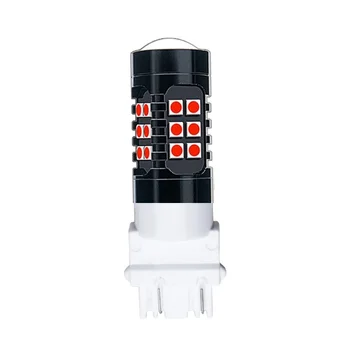 

1Pcs T25 3157 3156 3057 3457 4157 3047 P27/7W P27W 1200LM 3030 LED Car Backup Reverse Lamps Daytime Running Lights Turn Signal
