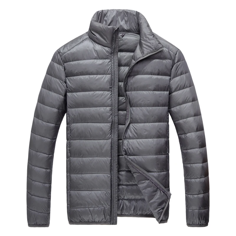 Casual Ultralight Mens Cotton Jackets Autumn & Winter Jacket Men