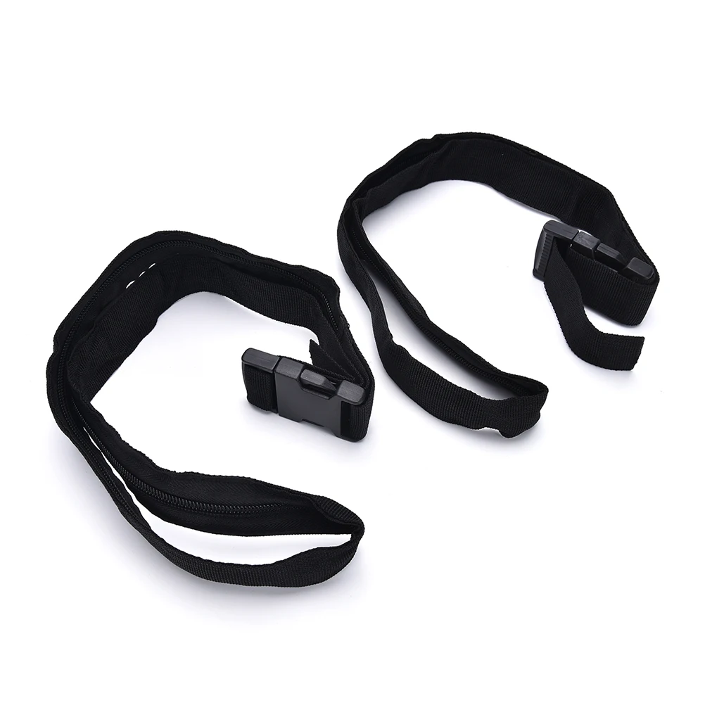 For Men Women Bum storage Bag Holder Wallet Pouch Money Black hidden Money Belt Security Travel Waist Money Belt