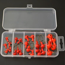 25 шт./лот Кривошипные крючки на голову 2 г 3,5 г 5 г 7 г 10 г свинцовый крючок для рыбалки джиг твердая приманка приманки мягкие червь Рыбалка Аксессуары