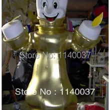 Талисман подсвечник талисман костюм Взрослый размер символ «Герой мультфильма» костюм