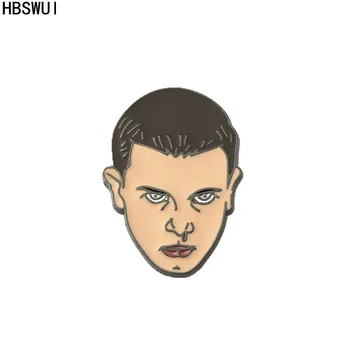 

HBSWUI Wholesale Freeshipping 20Pair a lot Stranger Things Brooch KMKIFDS02