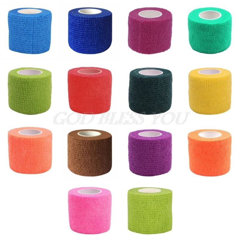 Low Price First-Aid-Kit Cotton-Swabs Medical Colorful-Tape Elastic-Bandage 5cm-X-4.5m Self-Adhesive Vq80RJdV