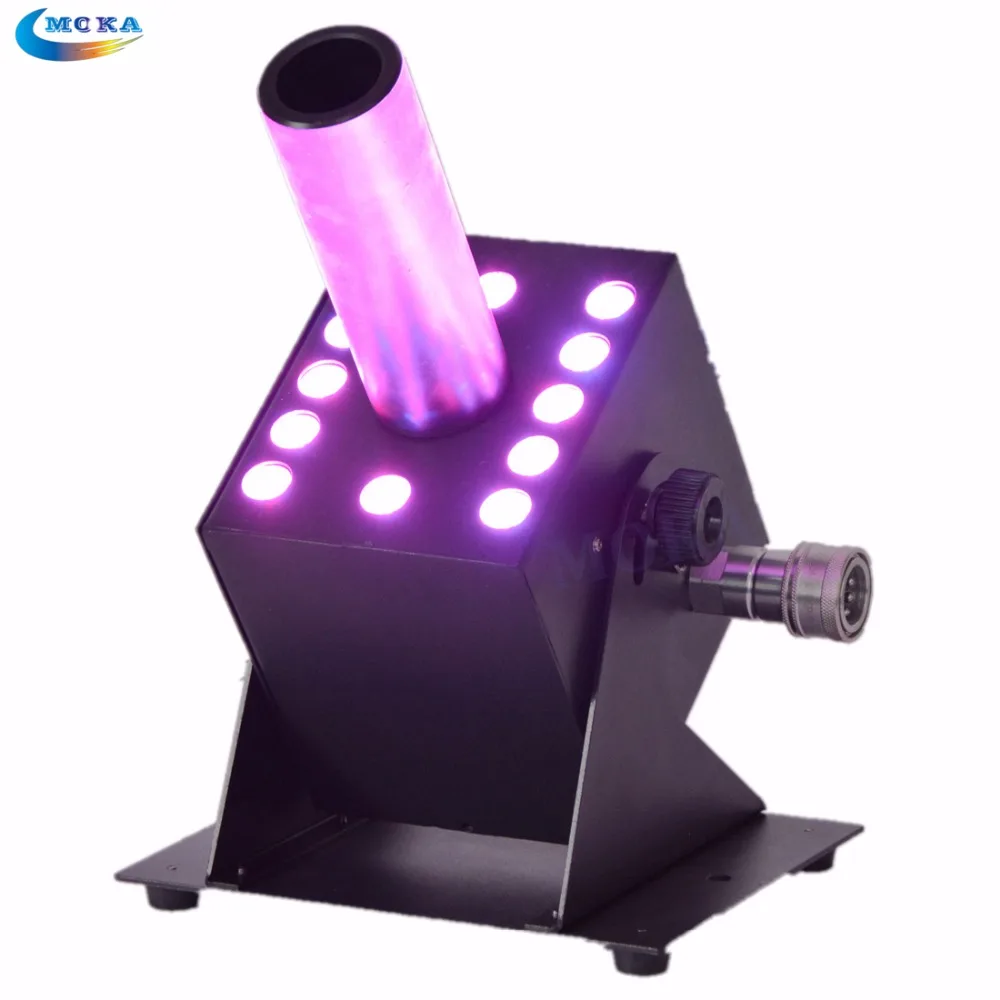 4pcs/lot DJ Stage Equipment LED Co2 Cannon Jet Machine CO2 Jet Blasting CO2 Jet DMX with Flight Case