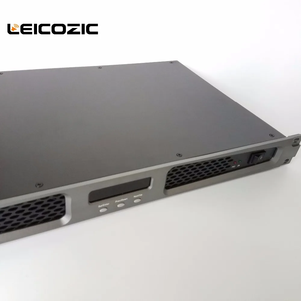 Leicozic dsp усилитель звука 650 Вт x2 RMS 1u цифровой усилитель сцены 1u стойка крепление усилитель мощности профессиональный усилитель