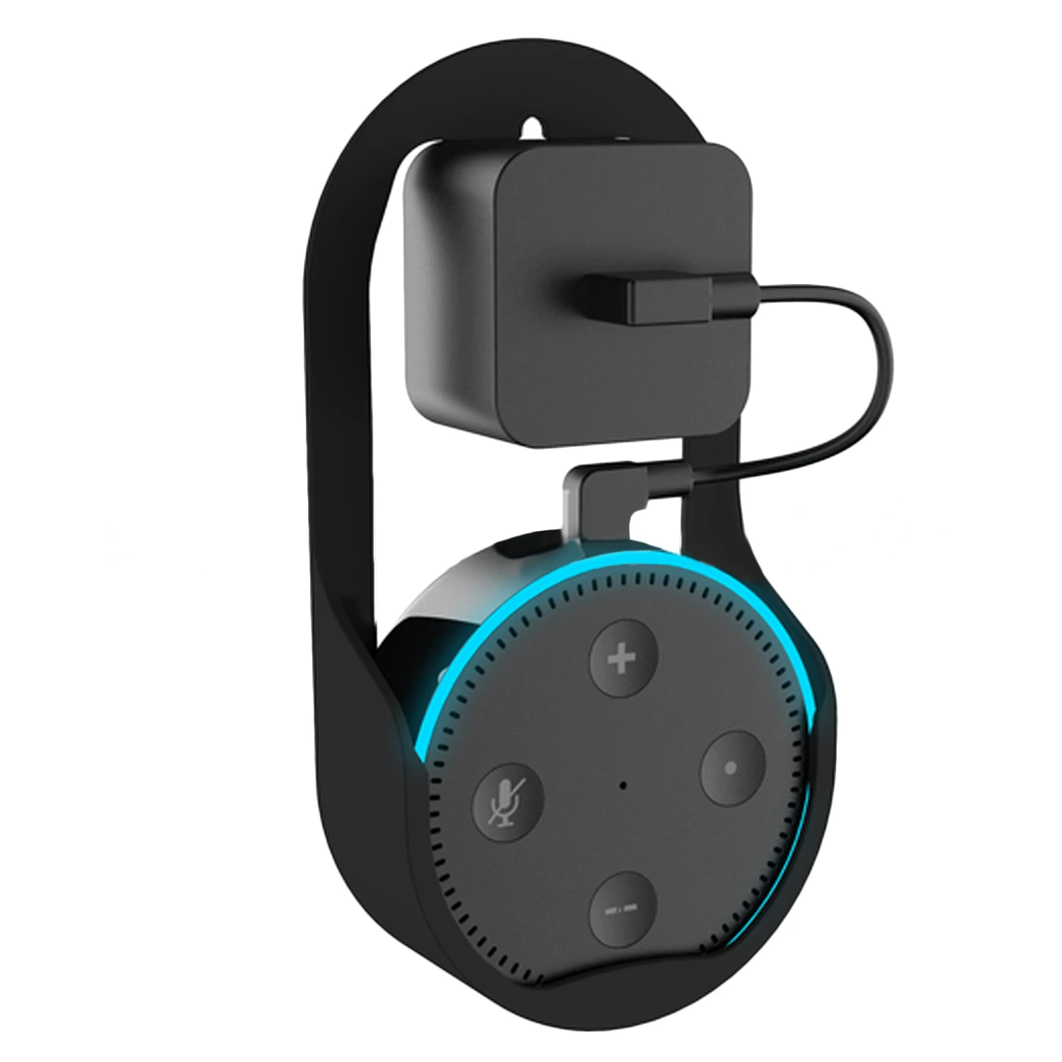 

Gosear Wall Mount Hanger Stand Holder Case Space-Saving for Amazon Alexa Echo Dot 2 Dot2 2nd Gen Smart Voice Speaker Accessories