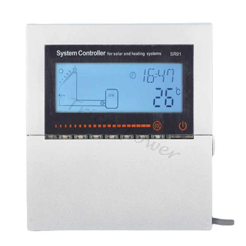 SR91 Solar Heating System Controller Updated version of SR868C9 LCD
