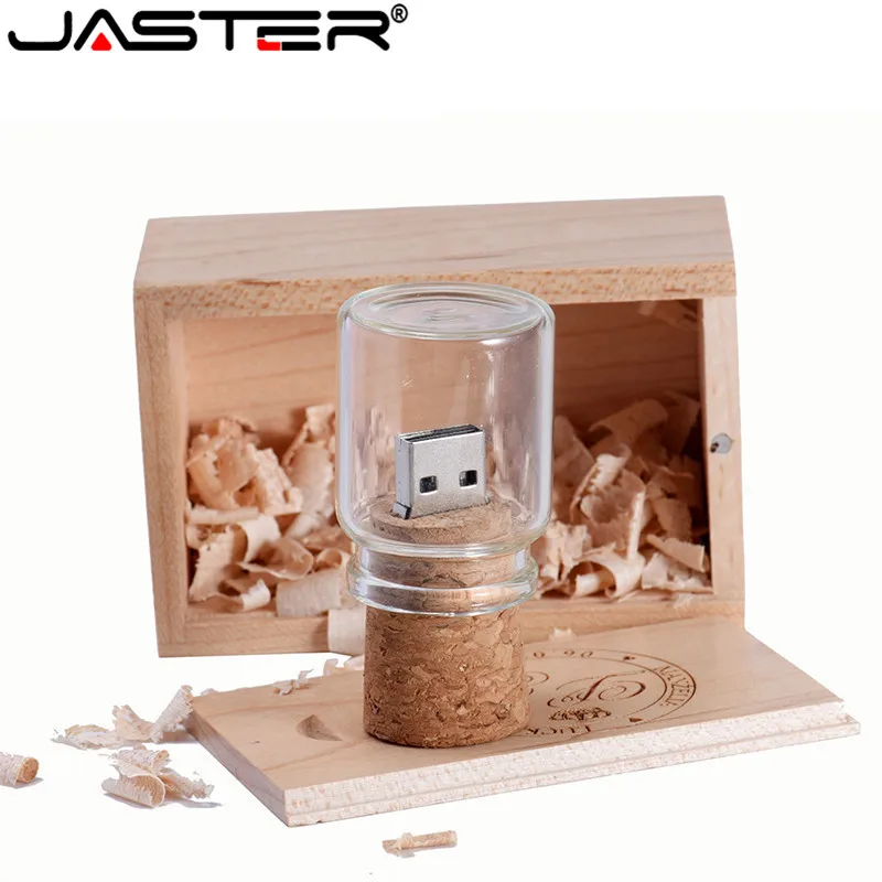 Флэш накопитель USB в стеклянной бутылке 64 ГБ 32 16 4 Гб|USB флэш-накопители| |