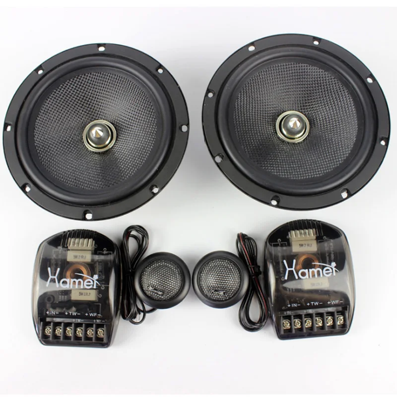 High Quality 290W 6.5inch Car Speaker Sets With Dome Tweeter Speakers