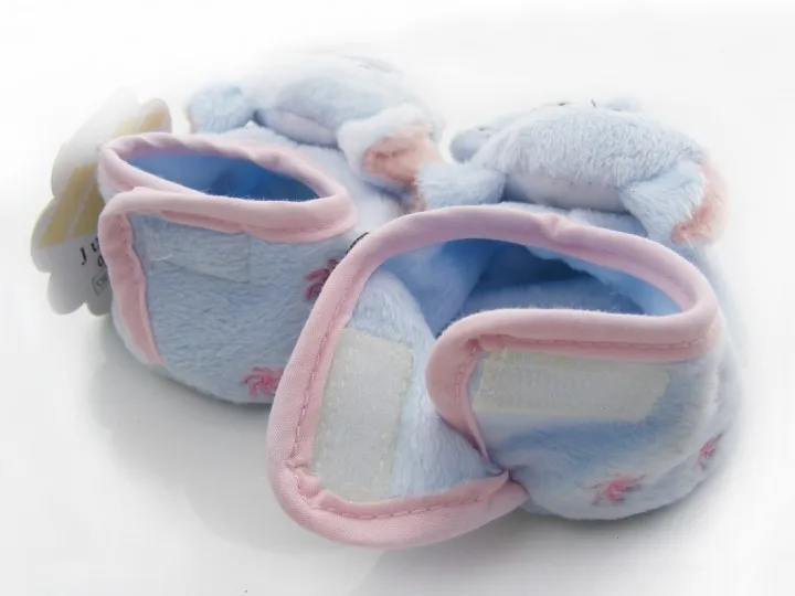 Специальное предложение, 1 пара новых носков с хлопковой подкладкой, теплые зимние носки для малышей, обувь для новорожденных, носки-тапочки с рисунком