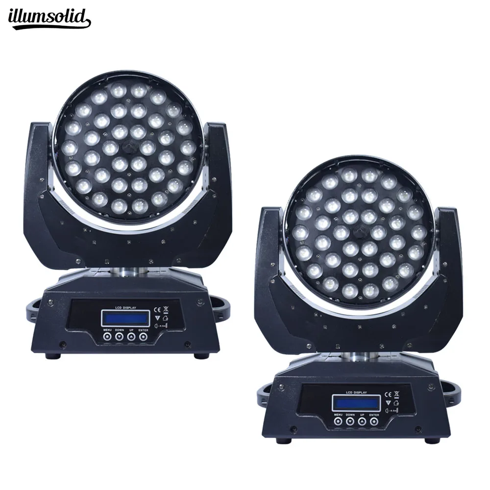 

36x12w Led RGBW 4in1 Wash Zoom Light DMX512 Moving Head Light Professional DJ Bar Party Show Stage Light LED Stage Machine