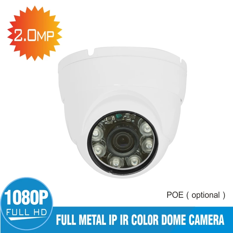 2 8 12 мм купол объектива IP камера 1080P 4MP безопасности в помещении день/ночь