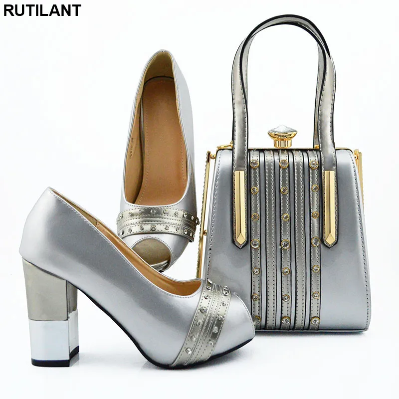 

Latest Italian Shoes with Matching Bags 2019 Italian Shoe and Bag Set for Party In Women Luxury Women Shoes Woman High Heels