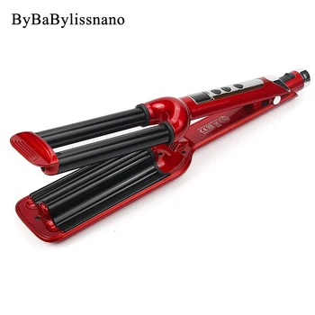 

ByBaBylissnano Hair Curling Iron Tools Deep Wave Iron LED Display Hair Curler Ceramic Coating Barrel Curlers Beauty Styling Tool