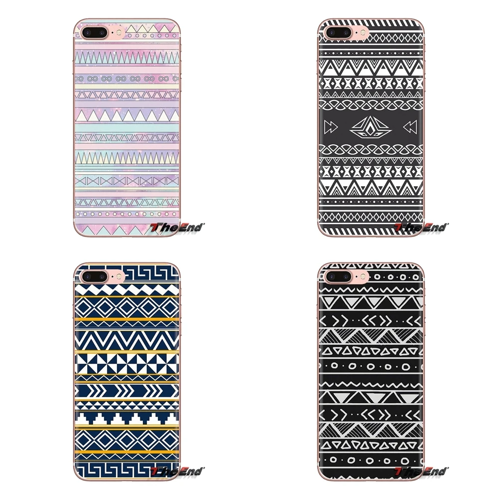 Чехол для мобильного телефона Aztec tribal black coral stripes Xiaomi Mi4 Mi5 Mi5S Mi6 Mi A1 A2 5X 6X 8 9 Lite SE Pro Max