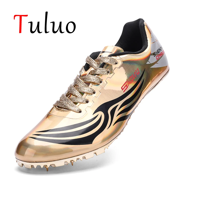 TULUO المسار والميدان أحذية الرجال أحذية رياضية طالب المسامير حذاء المراهقين سباق تشغيل المهنية المدربين رياضي Zapatos هومبر TULUO المسار والميدان أحذية الرجال أحذية رياضية طالب المسامير حذاء المراهقين سباق تشغيل المهنية المدربين رياضي Zapatos هومبر
