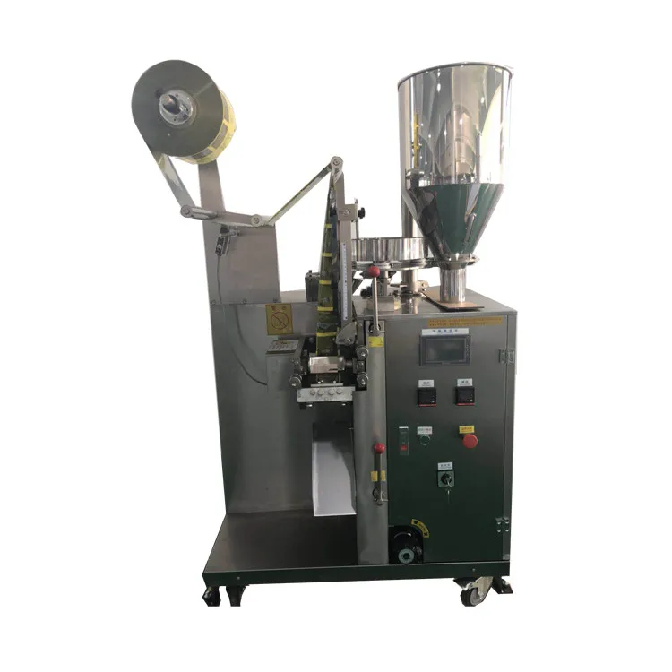 3 40g green tea bag pouch packaging machine desiccant packing machine
