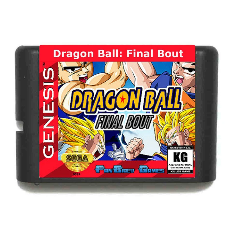 

Dragon Ball Final Bout 16 bit SEGA MD Game Card For Sega Mega Drive For Genesis