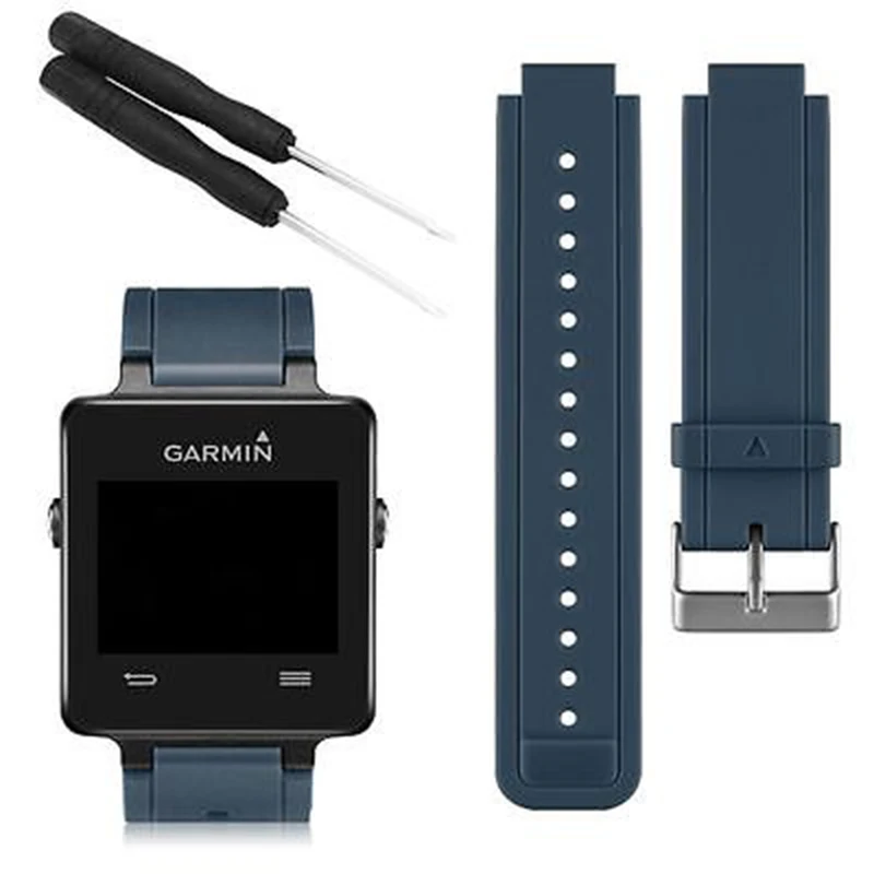 1Pcs Outdoor Sports Wrist Support Replacement Silicone Wrist Band For Garmin Vivoactive Bracelet Smart Wristband New