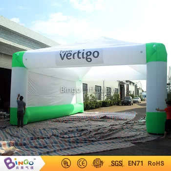 

Free Shipping large nylon inflatable tunnel tent for parties / LOGO printing inflatable marquee tent toy tents