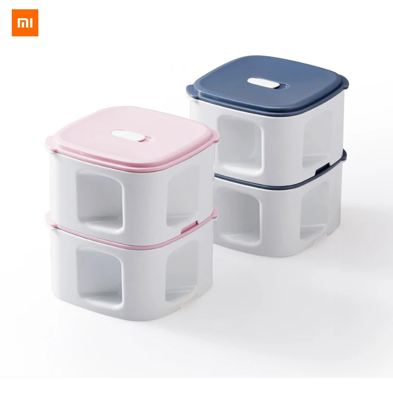 3 вида цветов Xiaomi Youpin Kalar светлая еда квадратная коробка экологически чистый