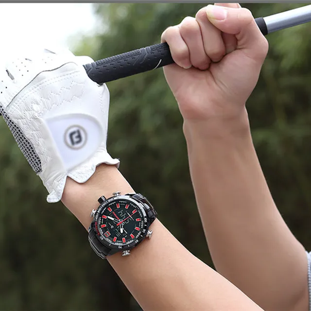 NAVIFORCE Top Brand mężczyźni Military Sport zegarki męskie LED Analog cyfrowy zegarek męski stal kwarcowy zegar Relogio męski 9093 tanie i dobre opinie Quartz Wristwatches Auto Date Complete Calendar Shock Resistant Week Display Water Resistant Stop Watch Back Light Chronograph Multiple Time Zone LED display Alarm NAVIFORCE Top Brand mężczyźni Military Sport zegarki męskie LED Analog cyfrowy zegarek męski stal kwarcowy zegar Relogio męski 9093 tanie i dobre opinie Quartz Wristwatches Auto Date Complete Calendar Shock Resistant Week Display Water Resistant Stop Watch Back Light Chronograph Multiple Time Zone LED display Alarm