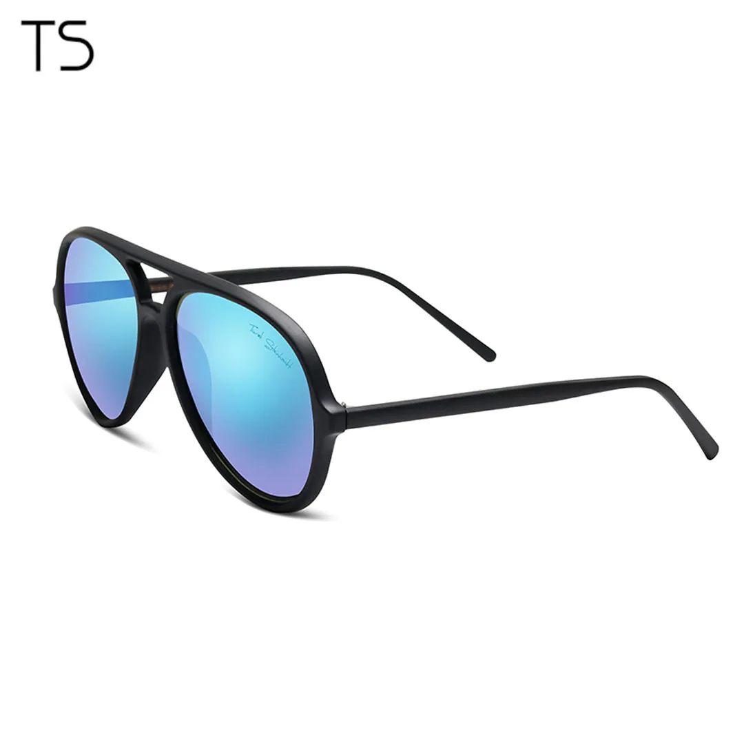 Солнцезащитные очки авиаторы Xiaomi TS Ice Blue TAC поляризационные линзы TR90 большие