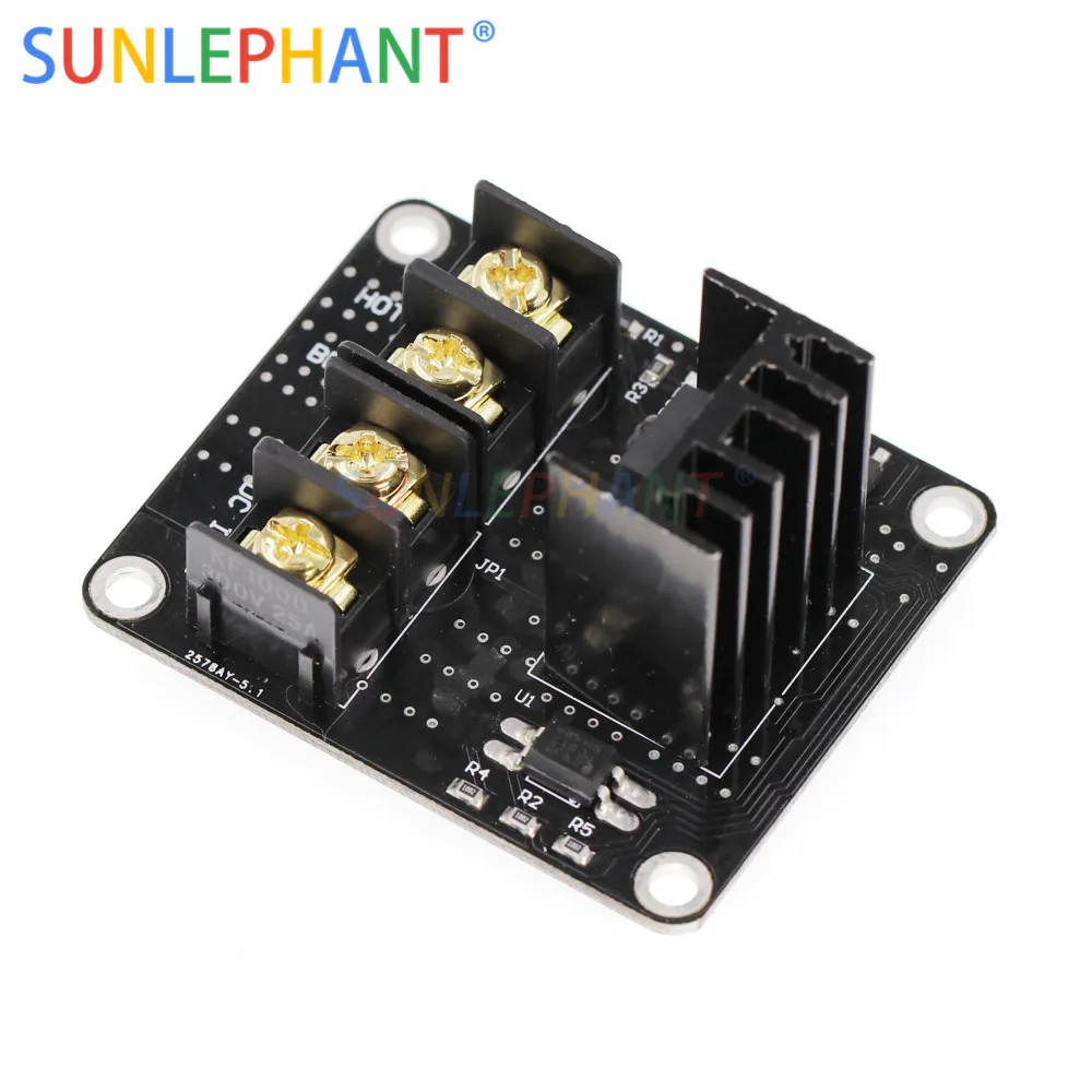 Модуль питания с подогревом/модуль расширения MOSFET горячей кровати inc. 2-контактный провод с кабелем для Anet A8 A6 A2 Ramps 1,4