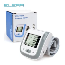 Серый автоматический наручные кровяное давление монитор Tensiometros цифровой ЖК-наручный манжет измеритель артериального давления Esfingomanometro пульс