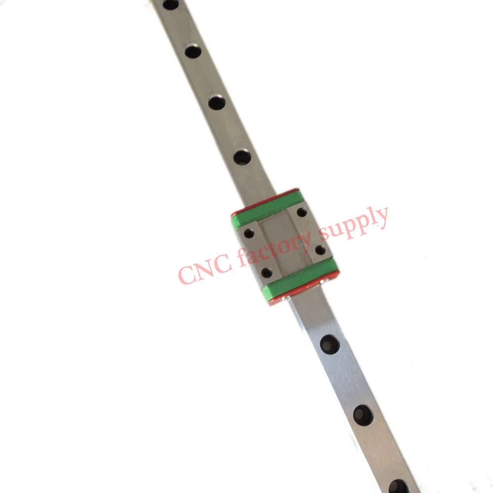 

CNC part MR9 9mm linear rail guide MGN9 length 400mm with mini MGN9C linear block carriage miniature linear motion guide way