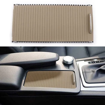 

1pc Beige Center Console Roller Blind Cover High Quality Accessory Part Suitable For Benz E-Class W212 S212 C-Class W204 S204