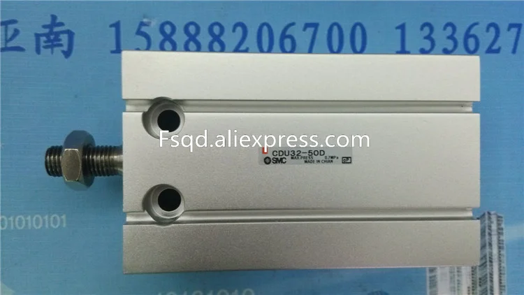 

CDU32-5D CDU32-10D CDU32-15D CDU32-20D CDU32-25D SMC Free mount cylinder Double Acting Single Rod CDU series
