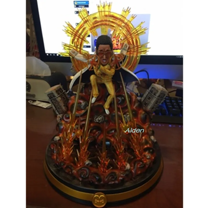 13 "ONE PIECE статуя военно-морского флота штаб старший общий бюст Borsalino полная длина портрет Kuzan анимационная фигурка GK игрушечный ящик 32CMZ532