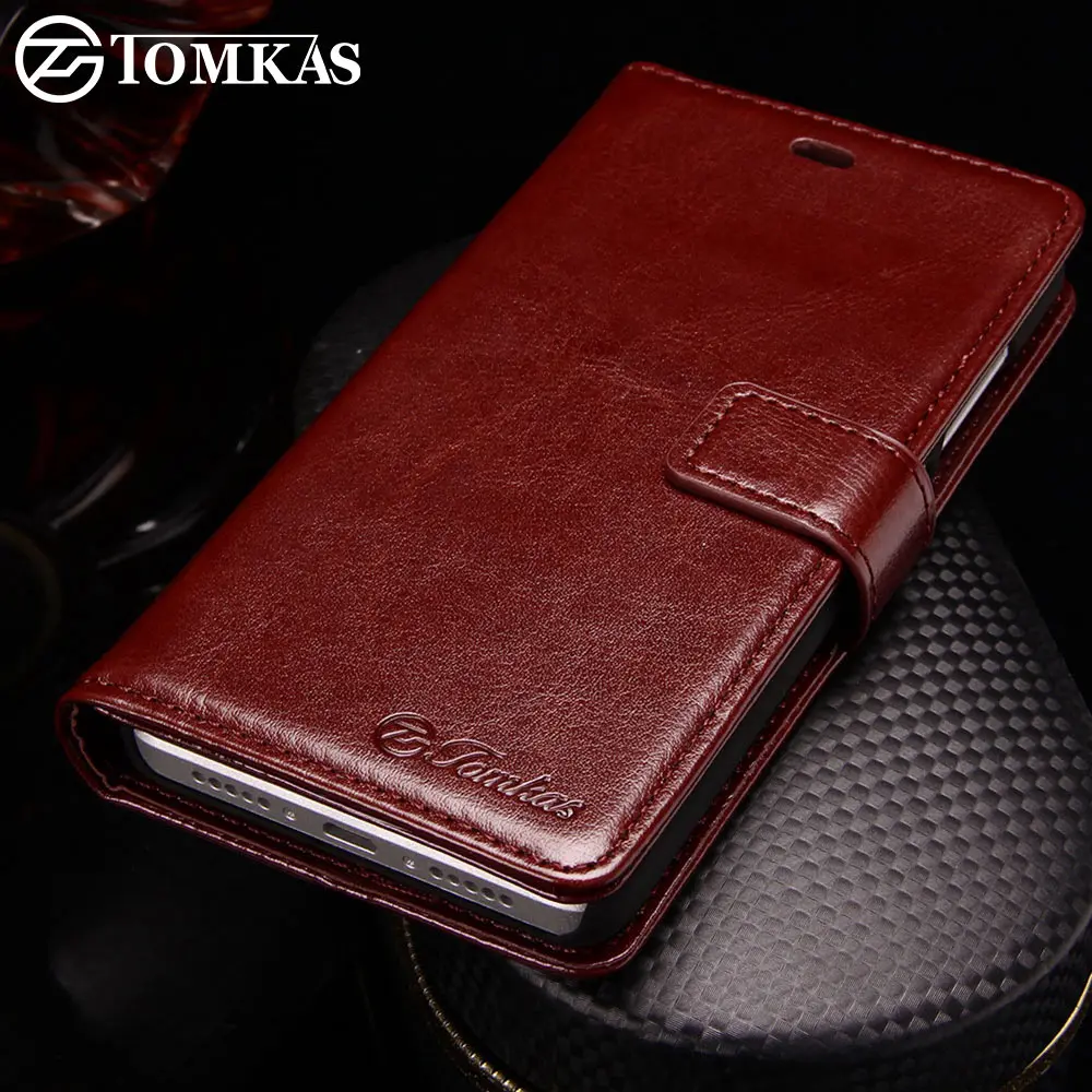 TOMKAS الهاتف حالة ل كوكه Xiaomi Redmi 4 برو Redmi 4 حالات جلد الوجه غطاء المحفظة حالة ل Xiaomi Redmi 4 4Pro رئيس
