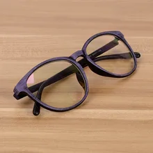 Новинка года очки для мужчин и женщин унисекс деревянный узор Мода ретро оптический для очков оправа для очков Винтаж NX