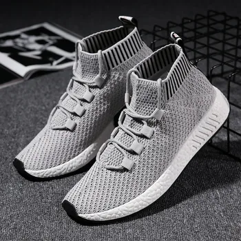 

New Fashion Casual Shoes Men Trend Light Soft Bottom Sneakers Brand Outdoor Comfortable Breathable Walking Shoes High Quality