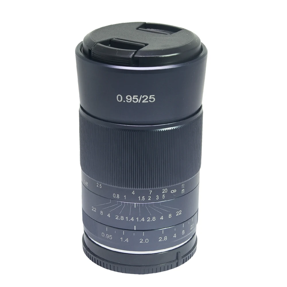 Mcoplus 25 мм F0.95 супер Большая диафрагма ручной фокус объектив APS C для Fuji X mount/для Sony E