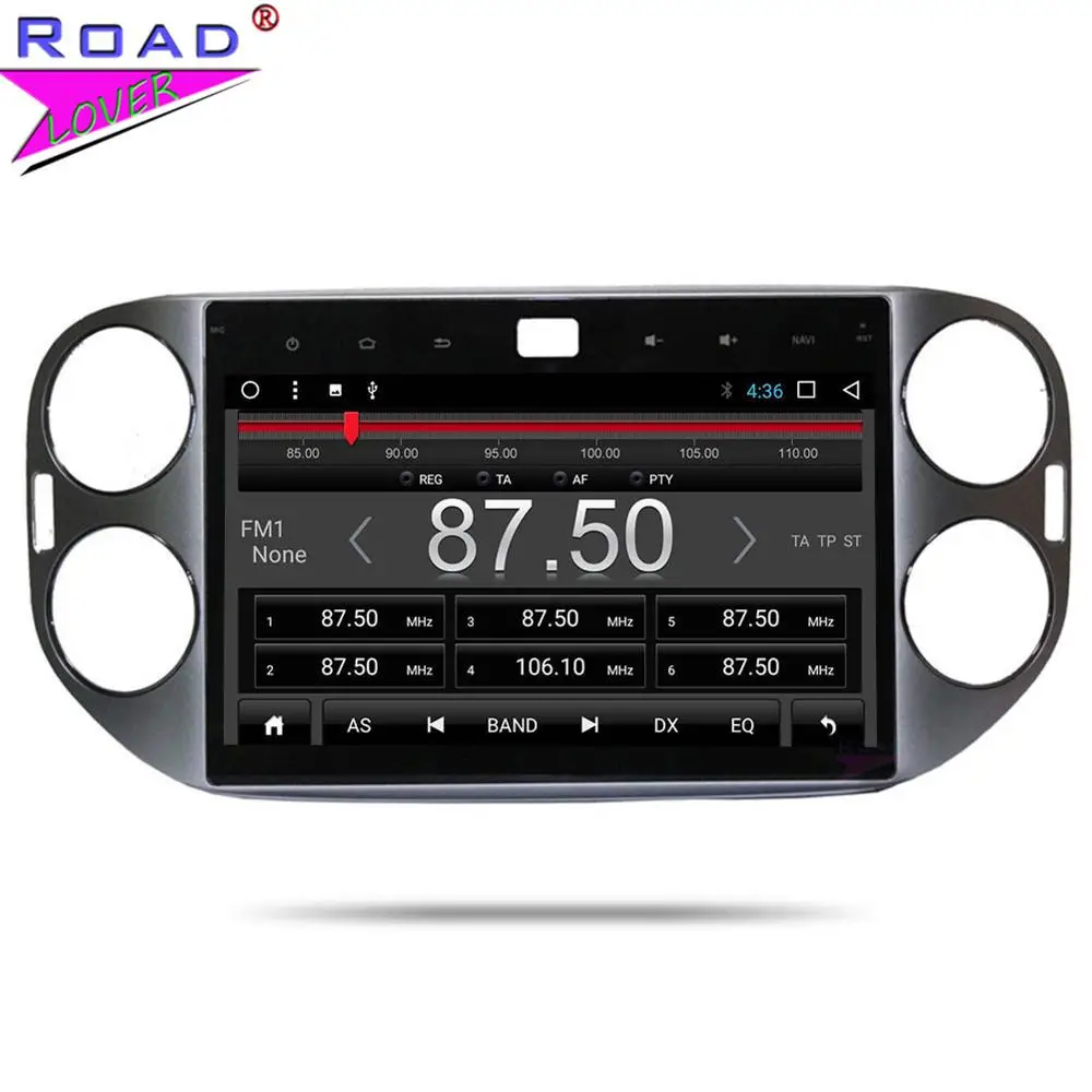 Top Roadlover Android 8.1 Car PC Head Unit Radio Player For VW Universal Tiguan Stereo GPS Navigation Automagnitol 2Din Audio NO DVD 3