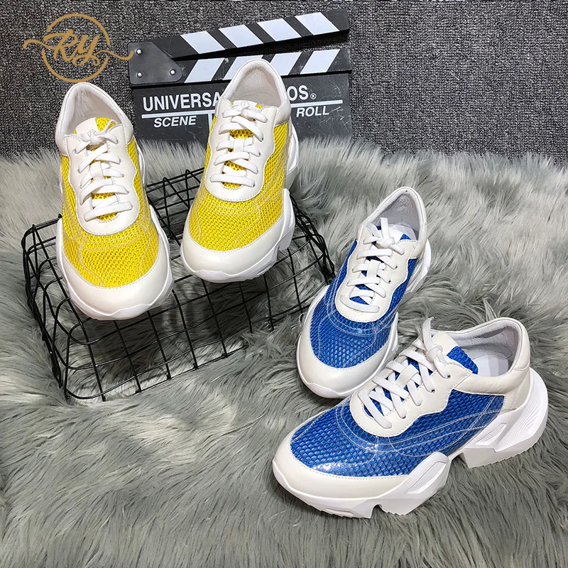 

RY-RELAA women's sneakers fashion platform sneakers women designer sneakers women off white tm will shoes Genuine Leather