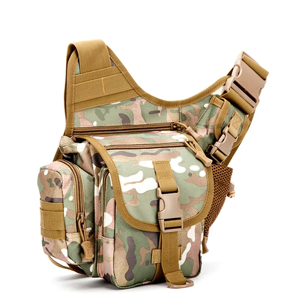 

High Quality Outdoor Bags Camping Backpack Handbag Men Shoulder Bag Wear-resistant Camouflage Backpack Riding Bag
