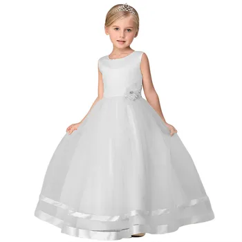 

Wedding Dress For Girl Summer Flower Girl Dress For Baby Girl Weddings Party Dress Girl Clothes Princess A-line Ball Gown